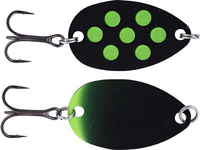 Black/Green Dots