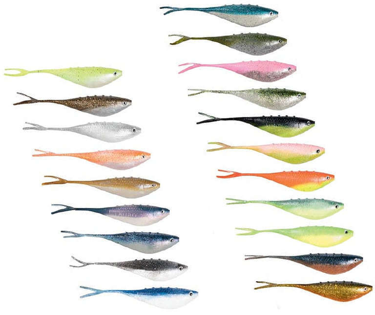 Przynęta gumowa jaskółka Dragon Fatboy różne długości