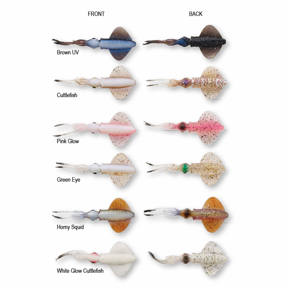 Guma morska Swim Squid Savage Gear praktyczne zastosowanie