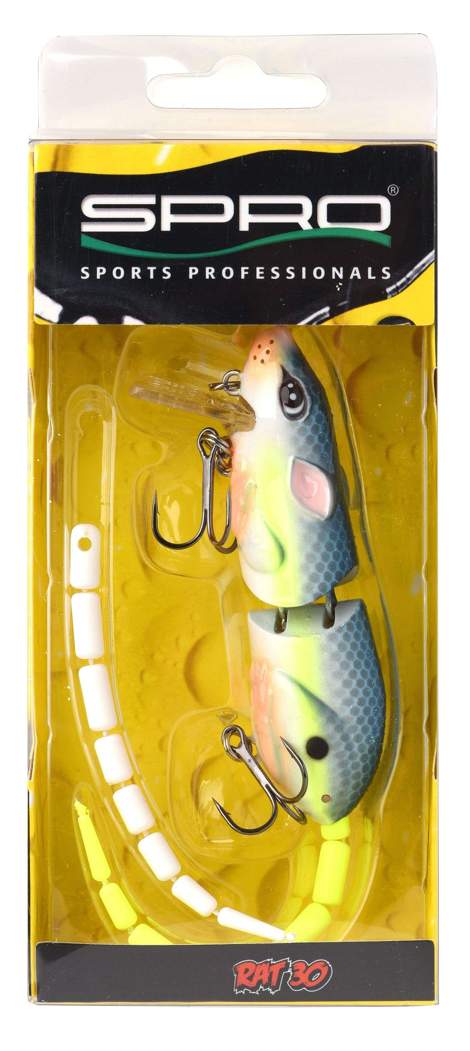 Wobler Spro Baby Rat w akcji