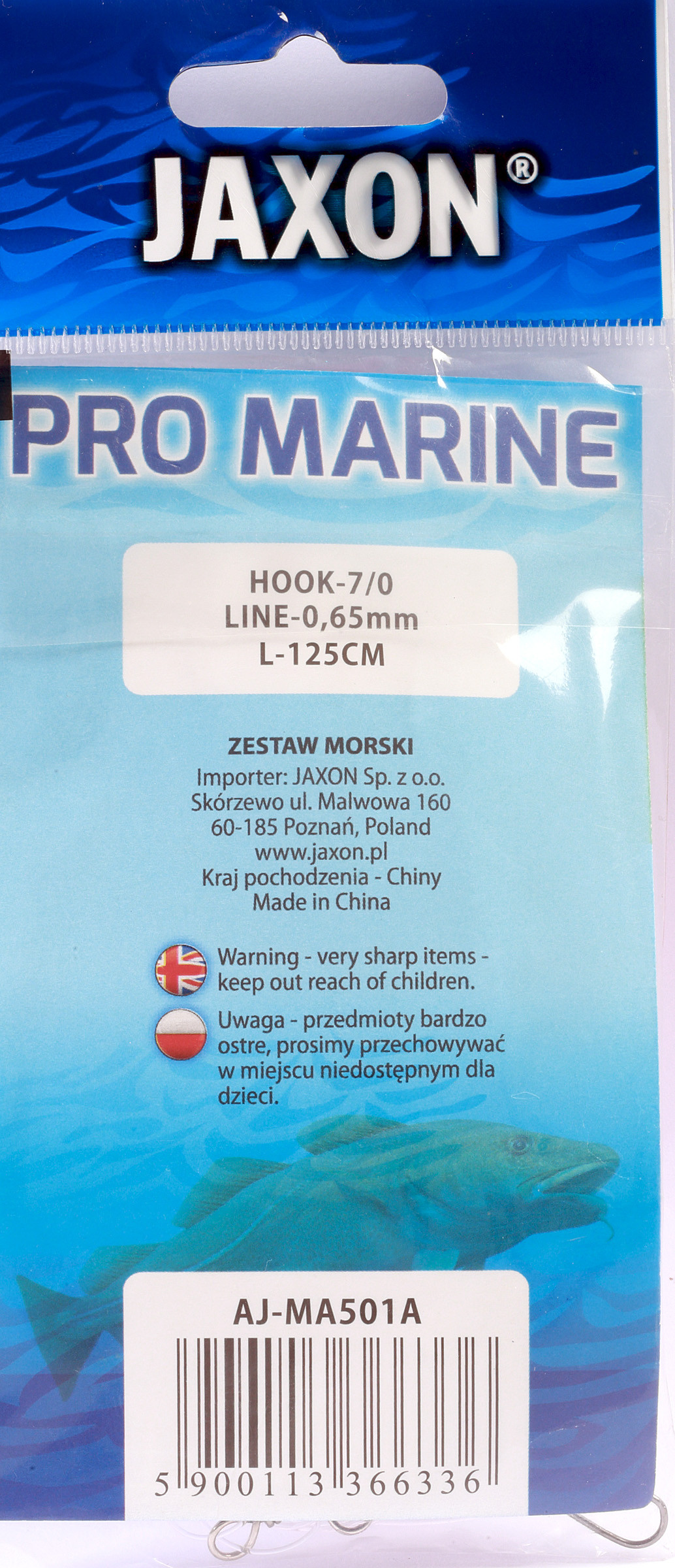 Przywieszki morskie Jaxon AJ-MA501 Kolor C