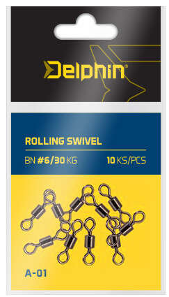 Krętliki Delphin Rolling Swivel A-01 różne rozmiary