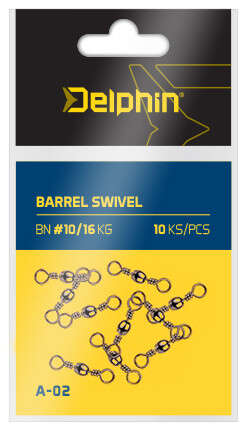 Krętliki Delphin Barrel Swivel A-02