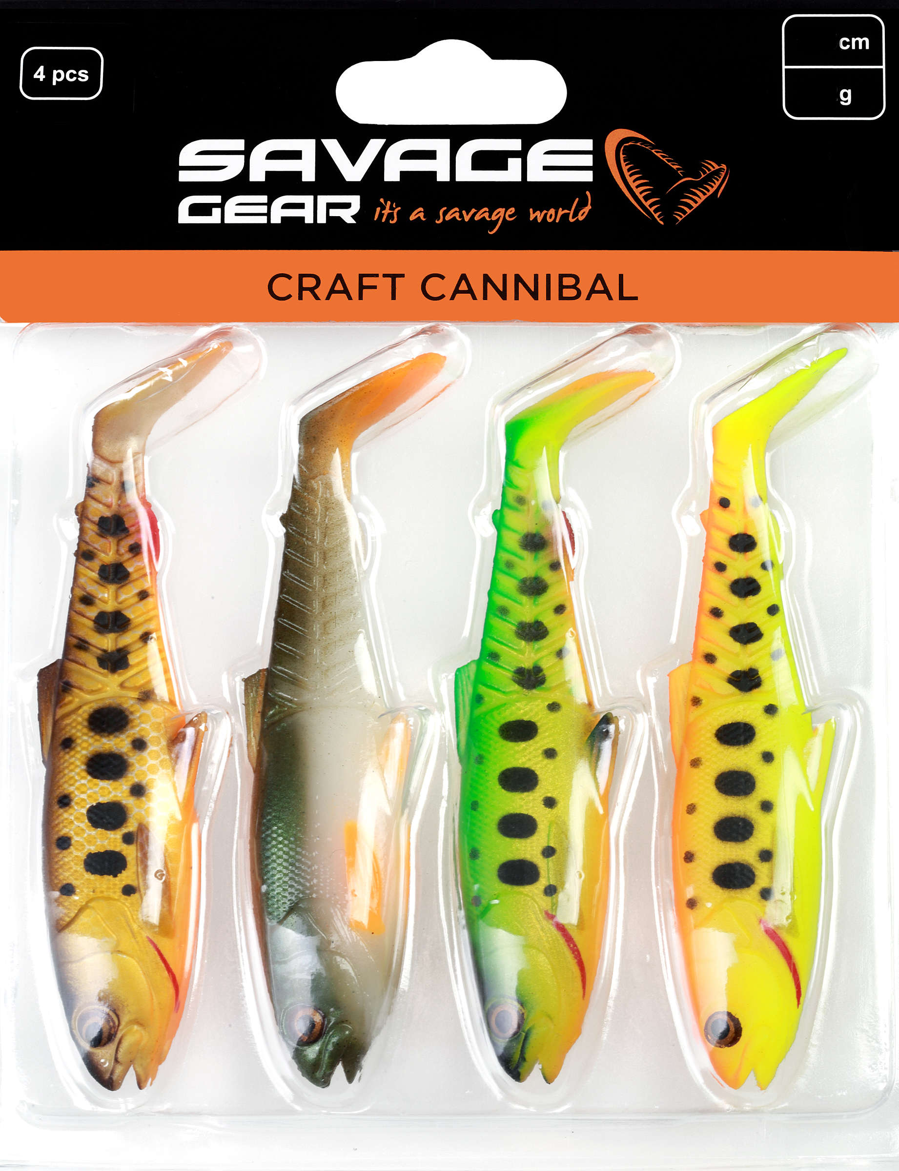 Przynęty Savage Gear Craft Cannibal Dark Water Mix