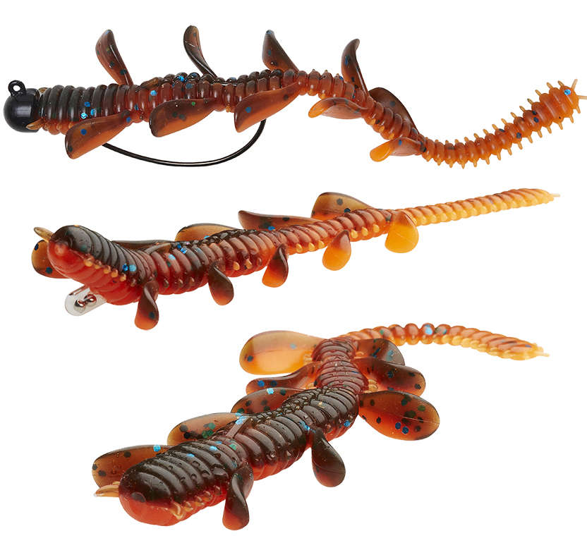 Guma spinningowa Savage Gear Craft Crawler w kolorze Orange Pumpkin