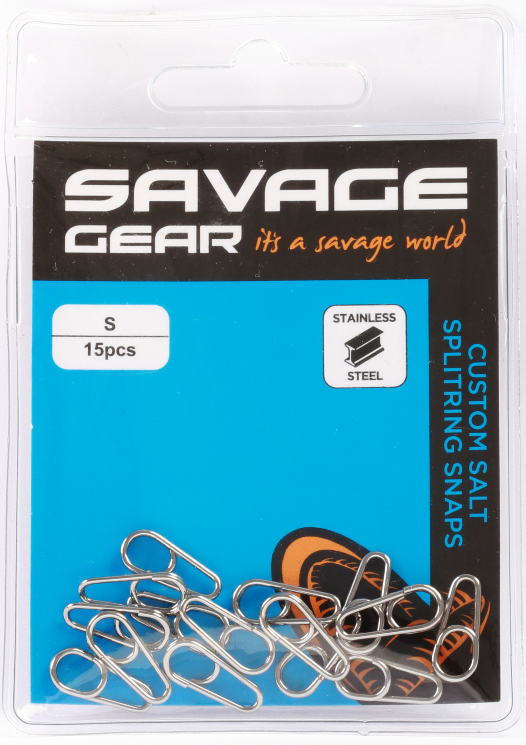 Wytrzymałość łącznika Savage Gear Salt Custom Salt Splitring Snap
