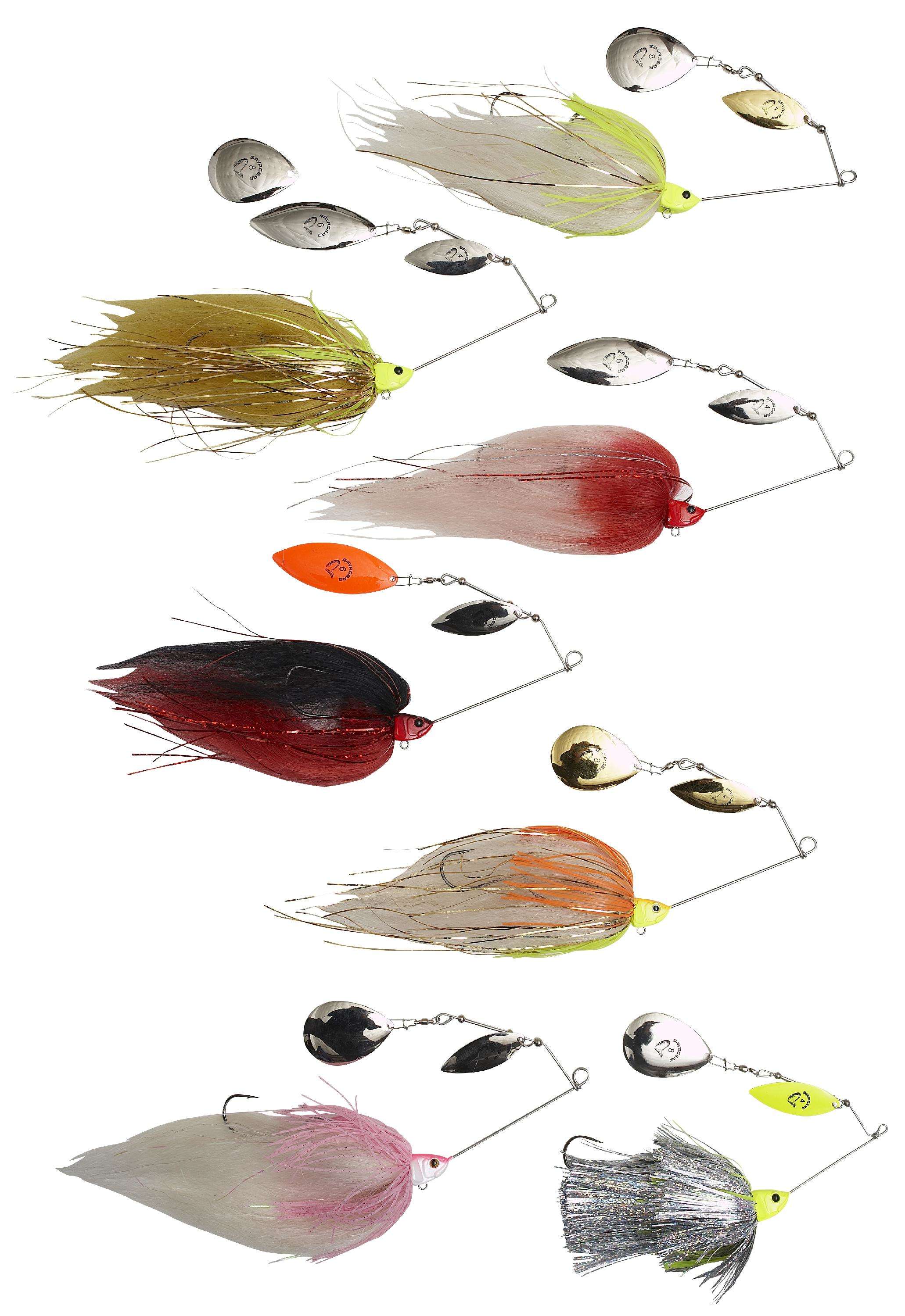 Spinnerbait Savage Gear Da'Mega Bush Pink White