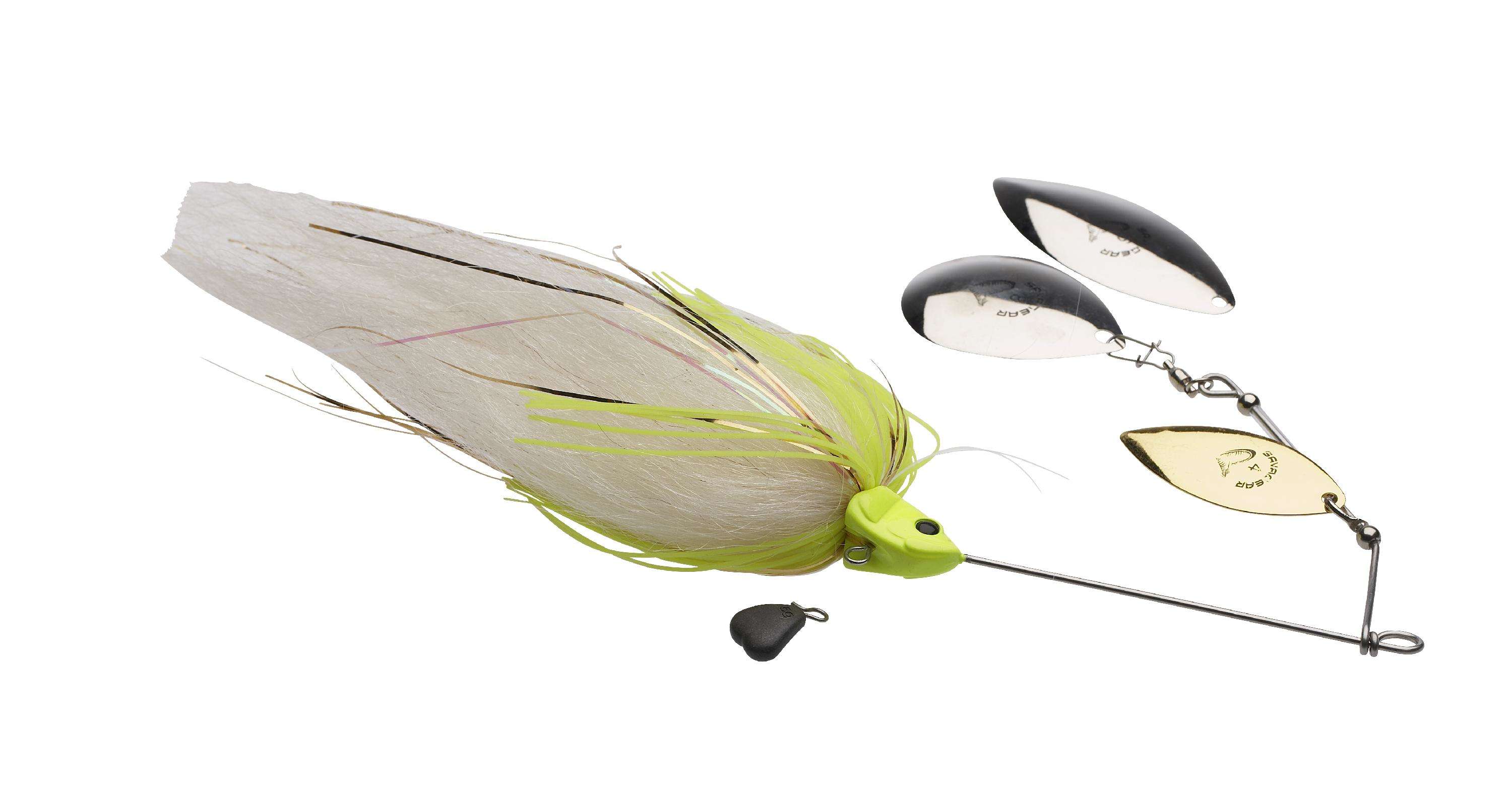 Spinnerbait Savage Gear Da'Mega Bush Black and Red