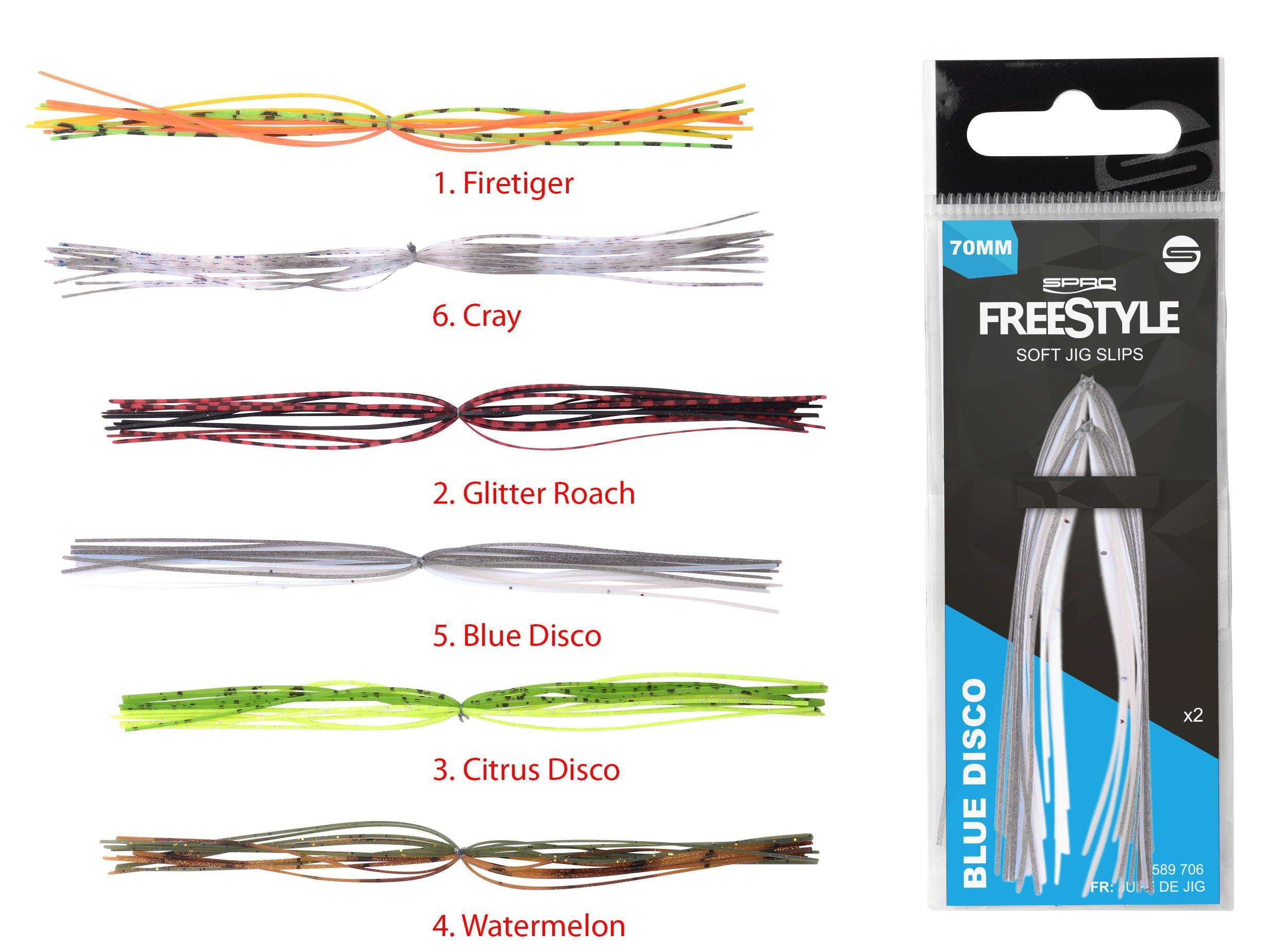 Guma spinningowa Spro Freestyle Jig Slips