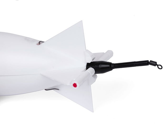 Rakieta zanętowa Midi Spomb w akcji