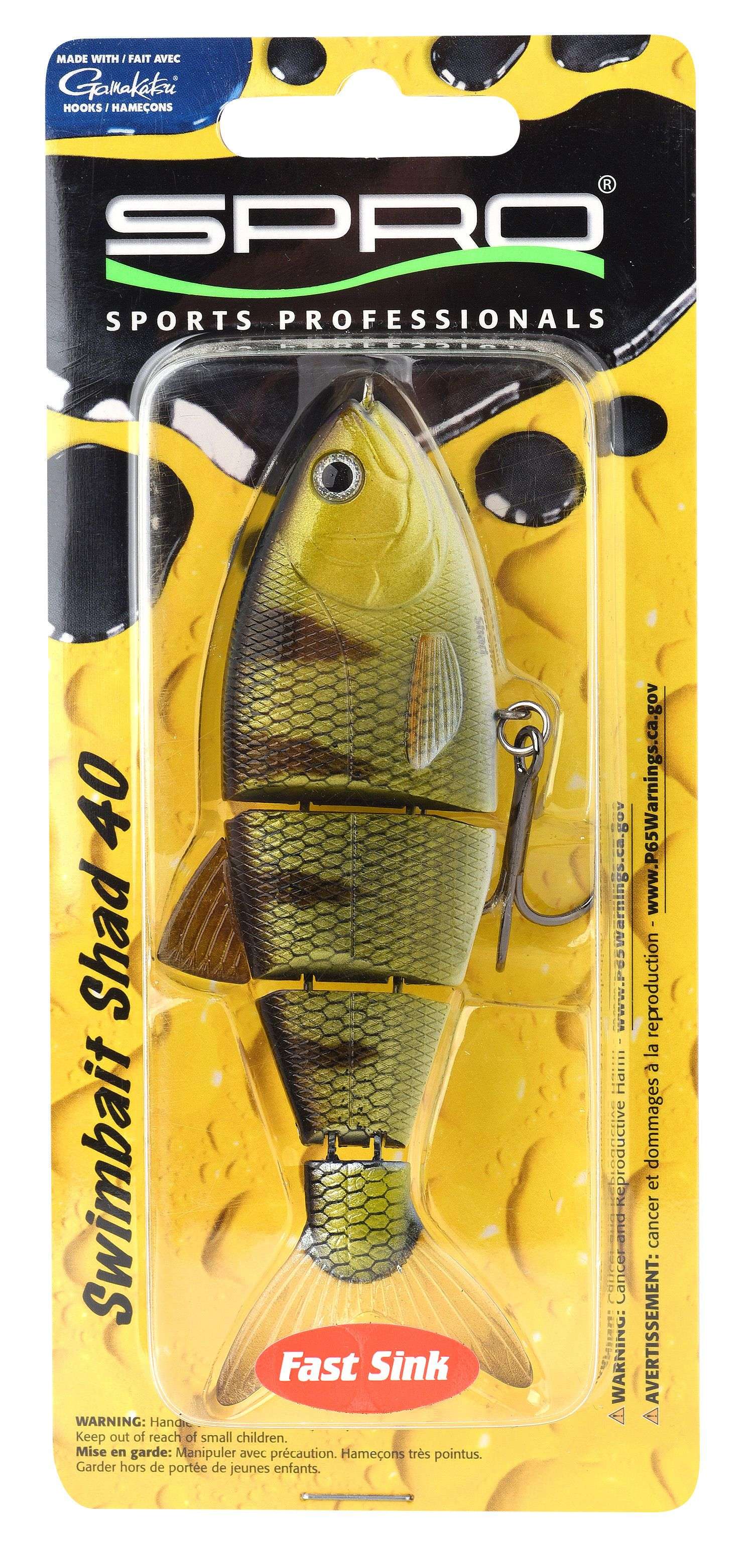 Wobler Spro Swimbait 40 FS Wicked Perch