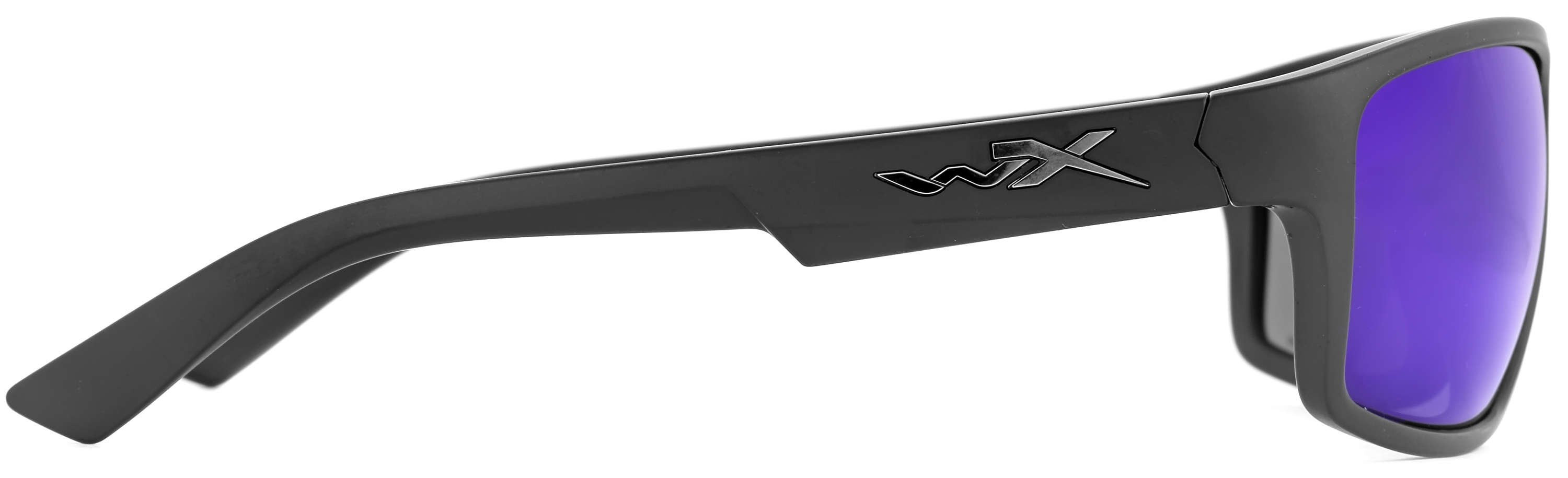 Okulary polaryzacyjne WileyX Peak Blue Mirror Matte Black Frame