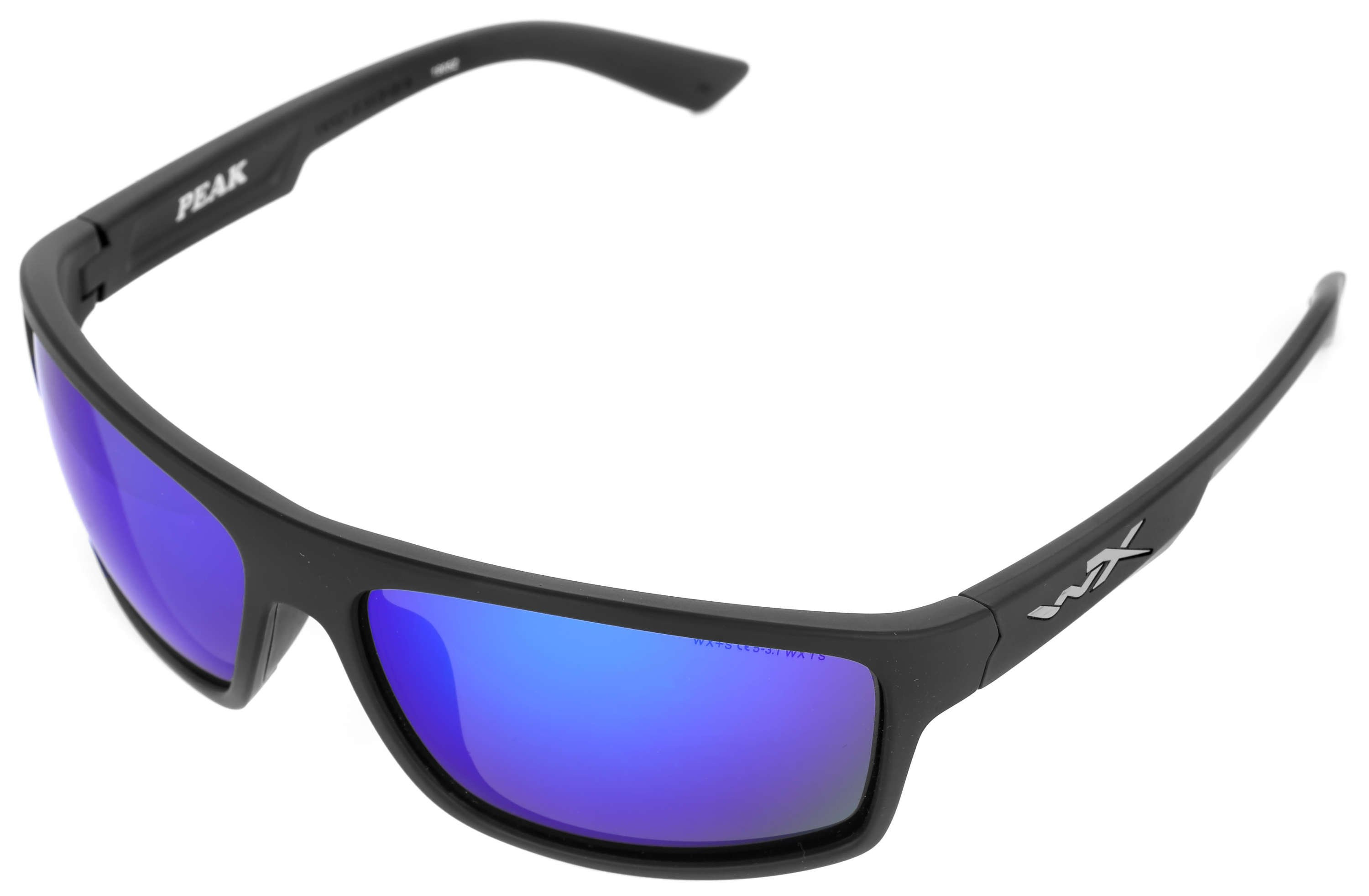 Okulary polaryzacyjne WileyX Peak Blue Mirror Matte Black Frame