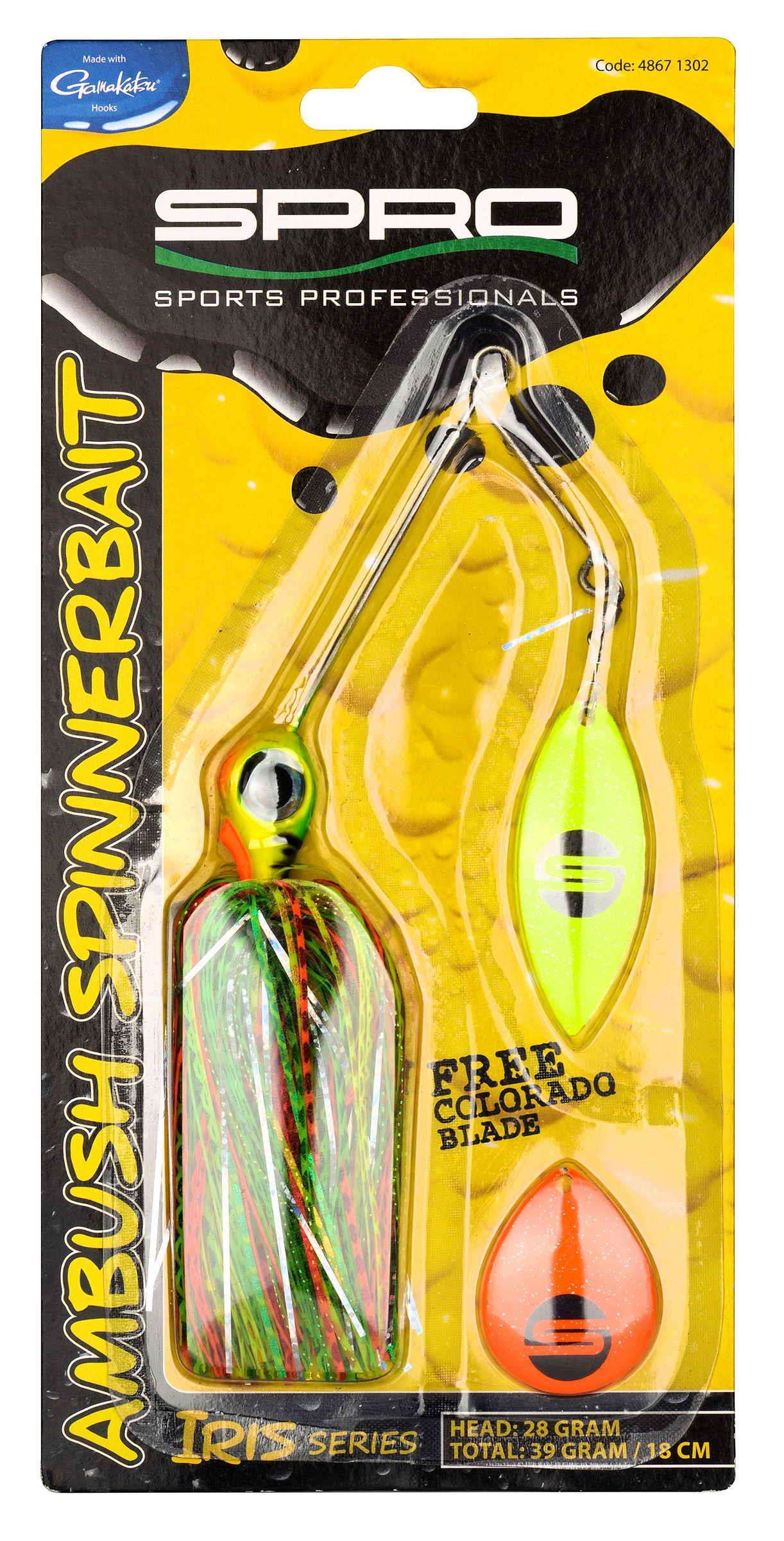 Spinnerbait Spro Iris Ambush - Konstrukcja