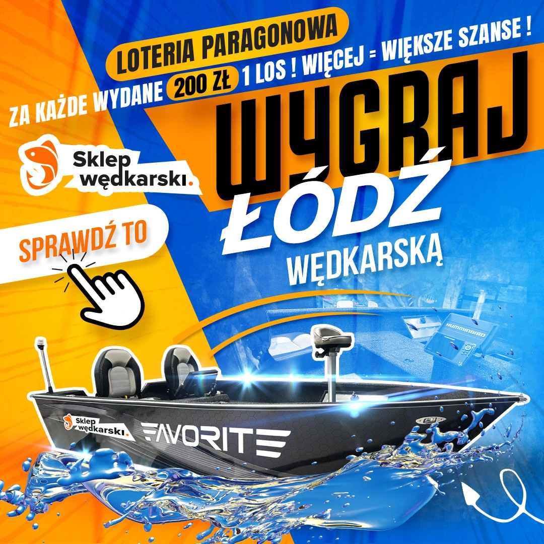 Wygraj Łódź wędkarską