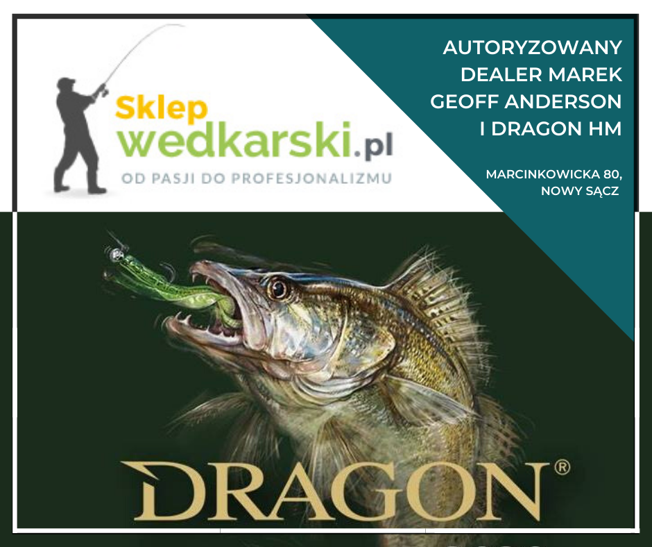 Geoff Anderson i Dragon HM w Sklepwedkarski.pl