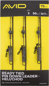 Zestaw końcowy AVID Ready Tied Pin Down - Heli/Chod