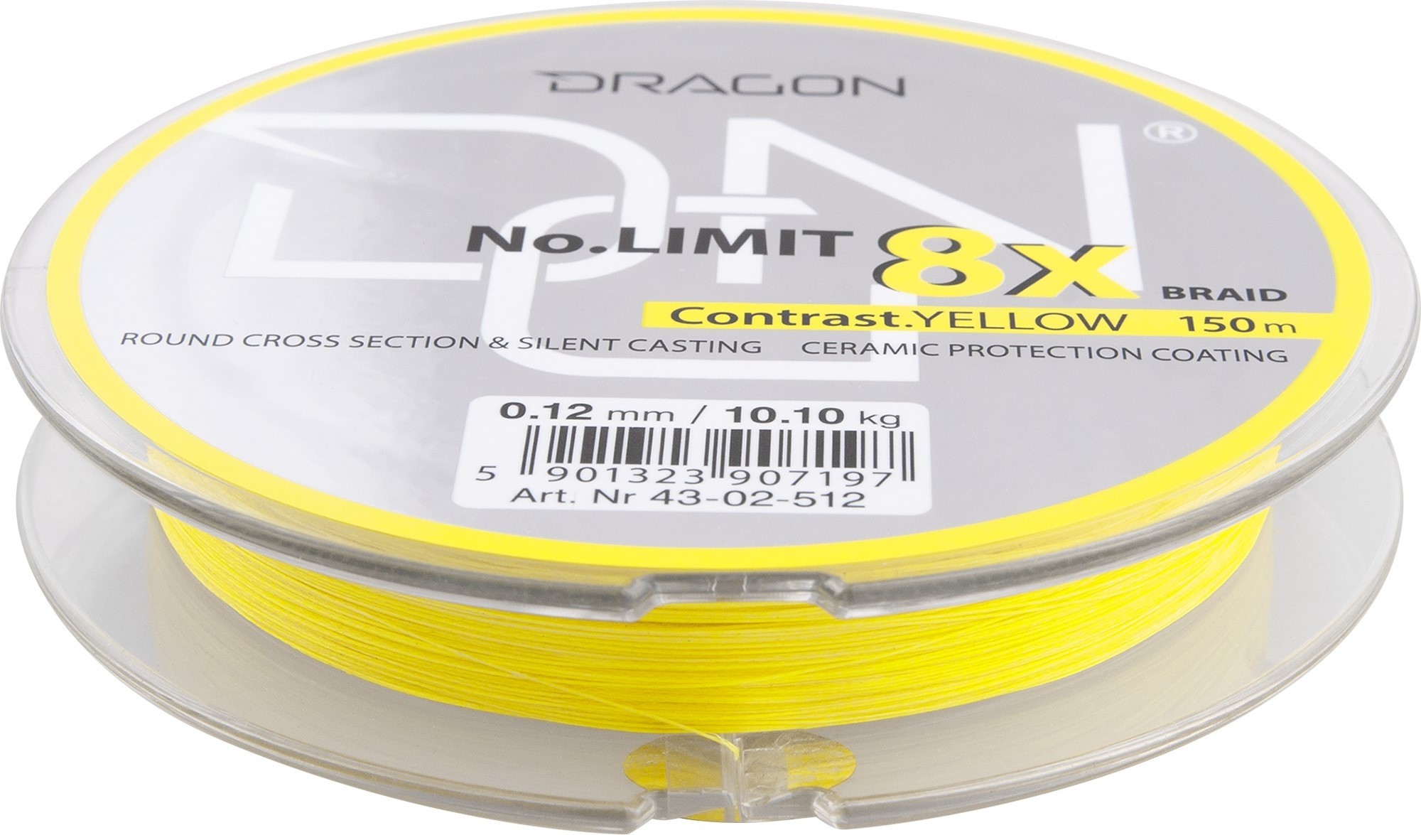 Plecionka DRAGON No.LIMIT 8X-BRAID