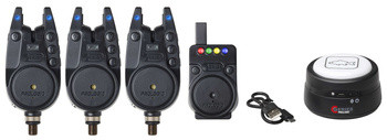 Zestaw sygnalizatorów Prologic C-Series 3+1 blue z lampką