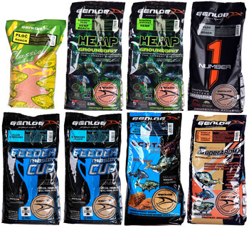 Zestaw zanęt wędkarskich Genlog Płoć 1