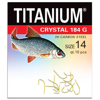 Haczyki Titanium CRYSTAL 184