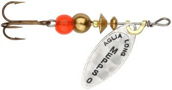 Obrotówka Mepps Aglia Long Rainbo/Srebrna