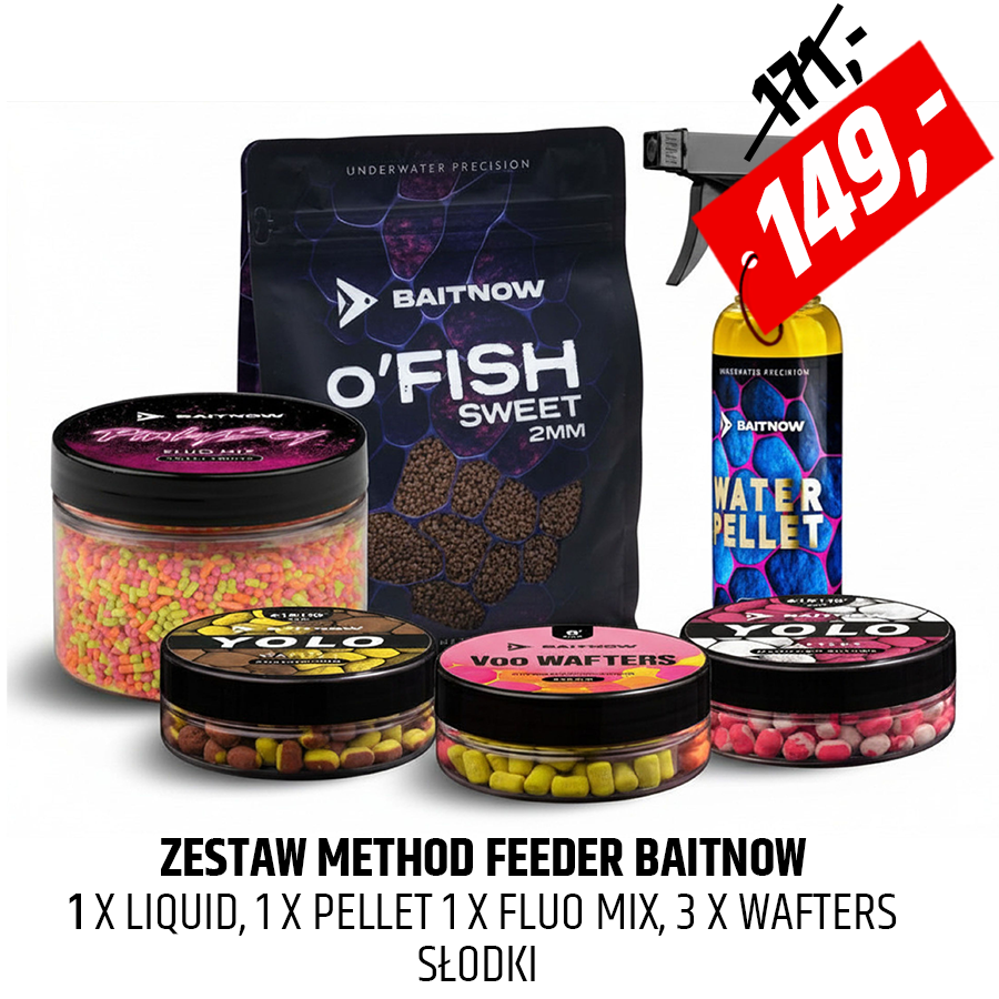 Zestaw Method Feeder Baitnow – Słodka Uczta