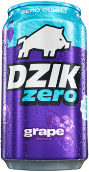 Dzik Bezkofeinowy Zero Kalorii Grape
