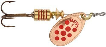 Obrotówka Mepps Aglia Decoree Miedź/Czerw