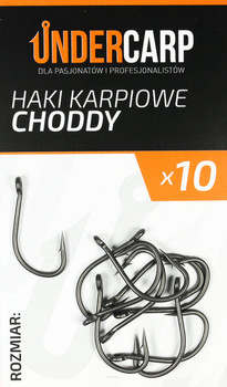 Teflonowe haki karpiowe Undercarp Choddy