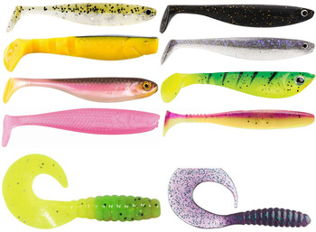 Zestaw gum na okonie nr 17