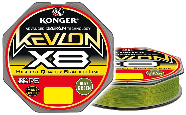 Plecionka Konger Kevlon X8