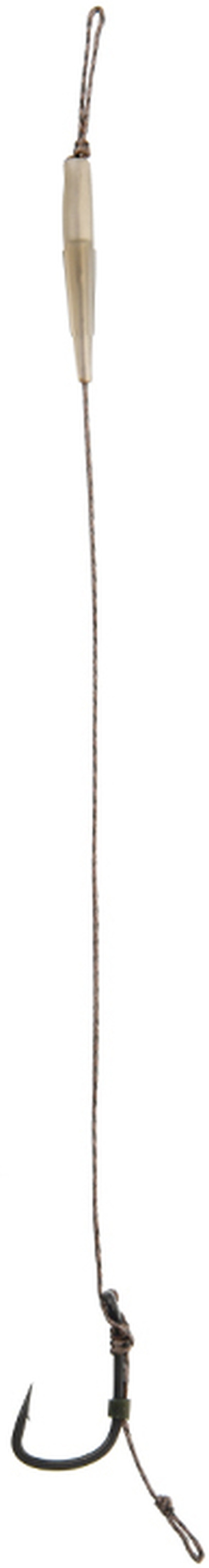 Przypon karpiowy Flagman Wide Gape Ready Rig 8 15cm 30kg Brown