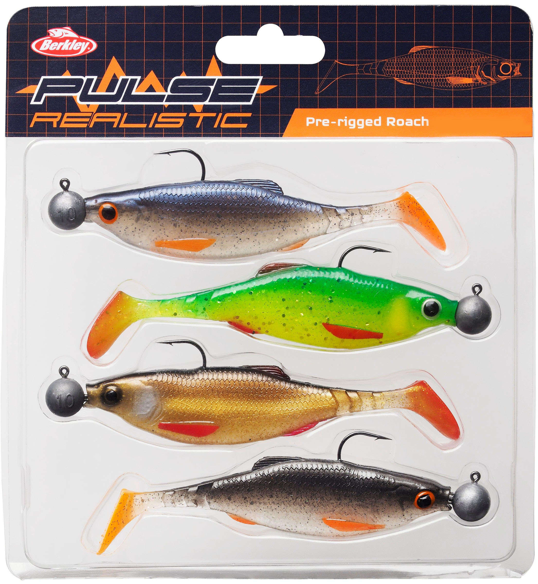Zestaw przynęt Berkley Pulse Realistic Roach