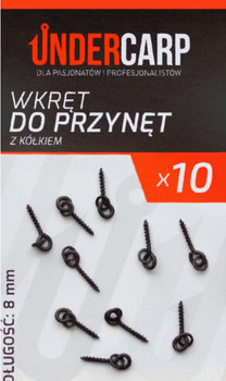Wkręt do przynęt z kółkiem Undercarp