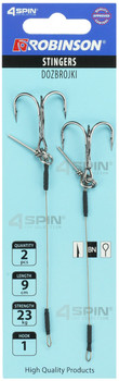 Dozbrojka stalowa dwie kotwice stalowa Robinson 4spin