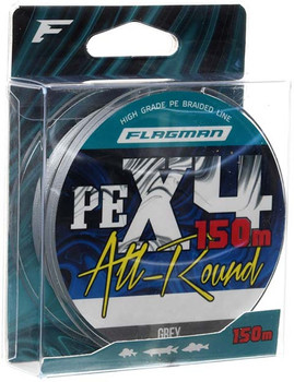 Plecionka Azura Braid All-Round Pe X-4 0.14mm 12.7kg 150m Grey