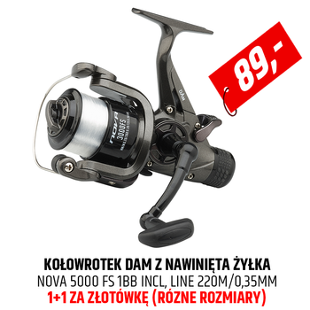 Kołowrotek DAM Nova FS