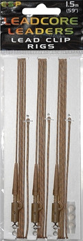 Zestaw końcowy ESP Leaders Lead Clip Rig