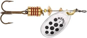 Obrotówka Mepps Aglia Decoree Sreb/Czarna