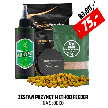 Zestaw przynęt i zanęt Method Feeder Słodko