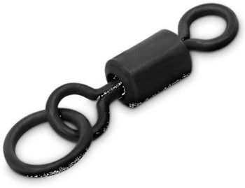Krętlik karpiowy z kółkiem Delphin THE END Ring Swivel