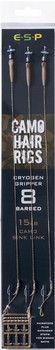 Przypon karpiowy ESP Camo Hair Rig Gripper