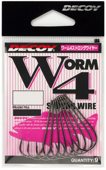 Hak spinningowy Decoy Worm 4 STRONG WIRE