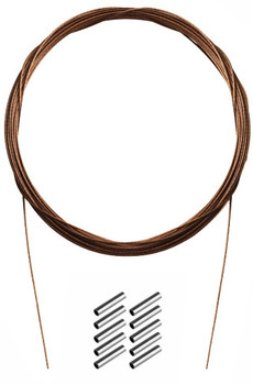 Przypon stalowy Delphin BOMB! 7X + cybanty