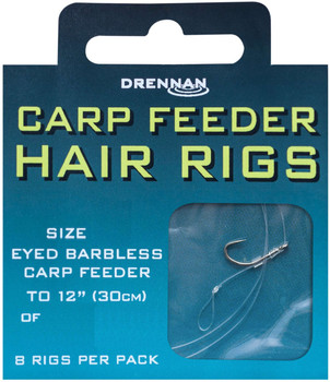 Przypon feeder Drennan Carp Feeder Hair Rigs