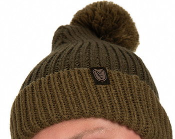 Czapka Fox Heavy Knit Bobble Hat