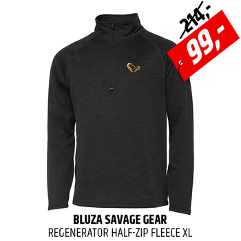 Bluza Savage Gear Regenerator HALF-ZIP Fleece