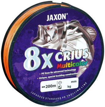 Plecionka Jaxon Crius 8X Multicolor