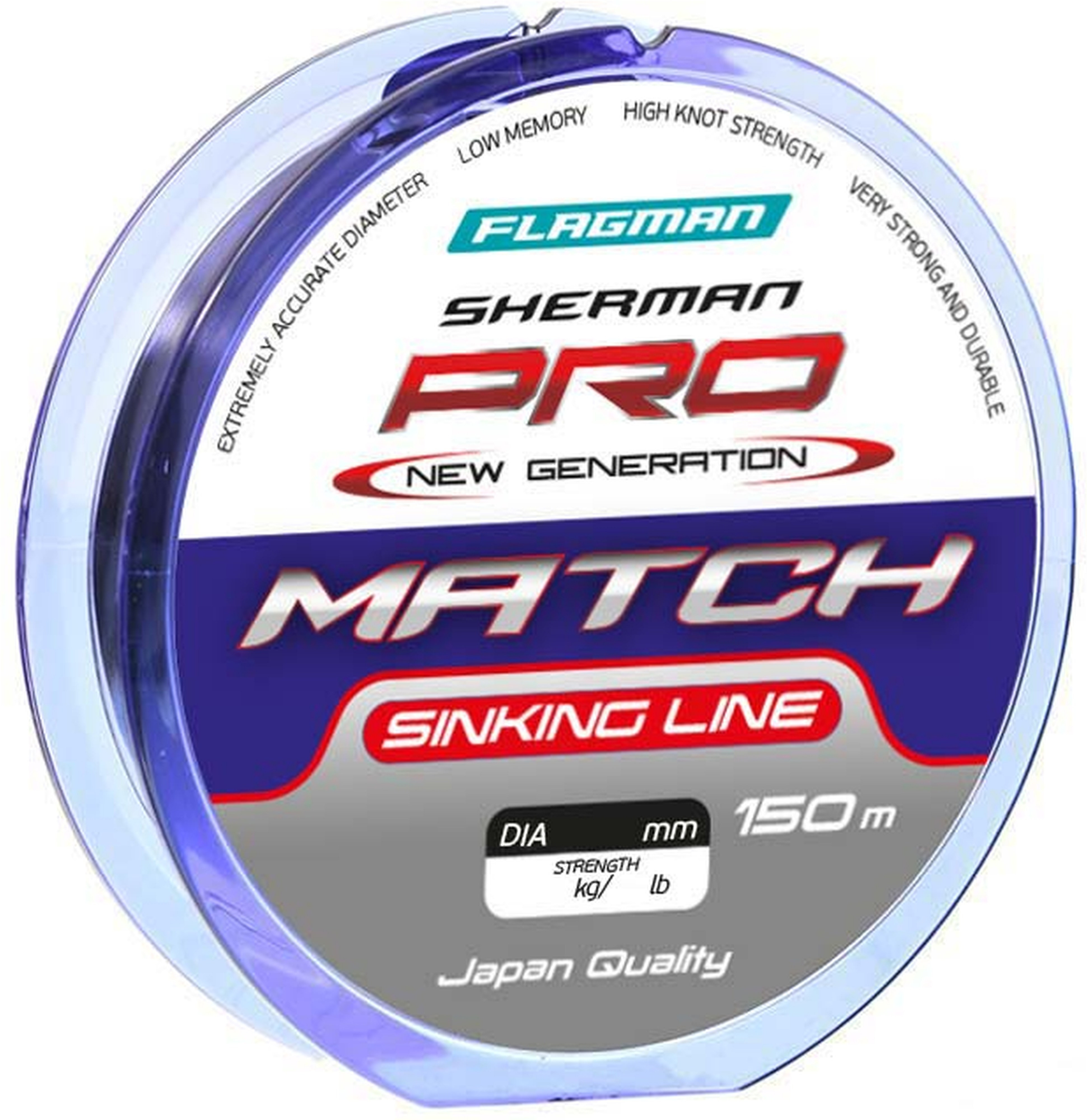 Żyłka Flagman Sherman Pro Match 0.203mm 3.65kg 150m Black